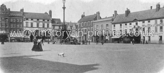 Market Square,Northampton. c.1905